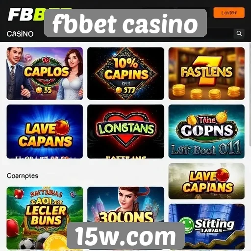 Jogos mais populares no fbbet casino